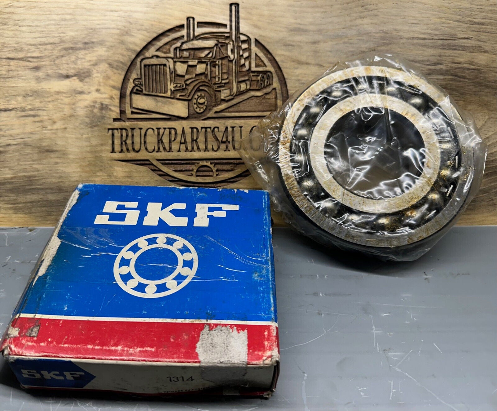 1314 SKF Self-Aligning Ball Bearing – Double Row, Open Style